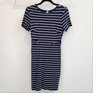 Banana Republic Size 2 Striped Mini Dress